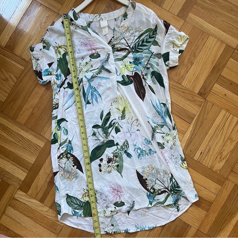 H&M Tunic Shirt Dress Size 4 - Picture 9 of 9